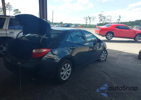 2017 Toyota Corolla Le z USA, uszkodzony, nr VIN 2T1BURHE9HC823612